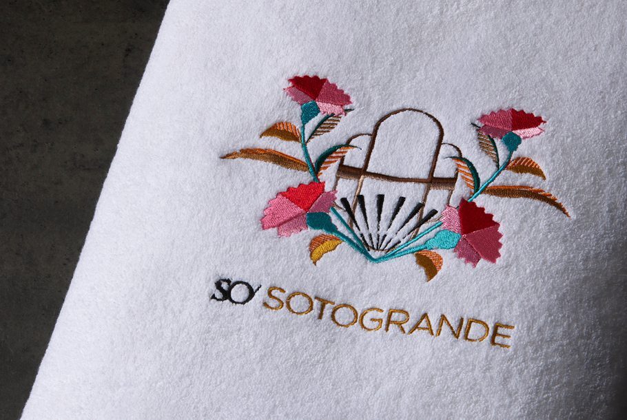 Mascioni Hotel Collection - custom embroidery