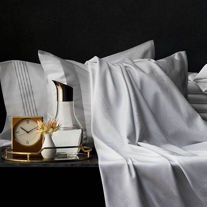 draped luxury hotel sheeting